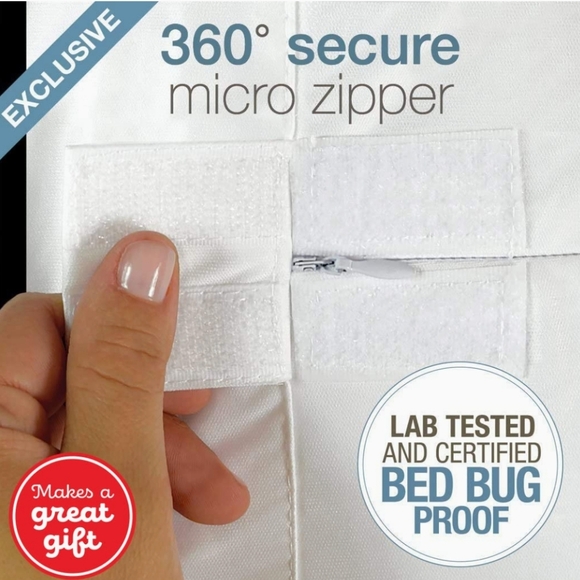 SafeRest Premium 9" Thick Box Spring Encasement - Waterproof - Breathable ~ Full - Picture 2 of 16